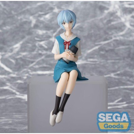 Rebuild of Evangelion statuette PVC PM Perching Rei Ayanami Evangelion New Theatrical Edition 14 cm | 4582733459196