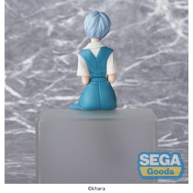 Rebuild of Evangelion statuette PVC PM Perching Rei Ayanami Evangelion New Theatrical Edition 14 cm | 4582733459196