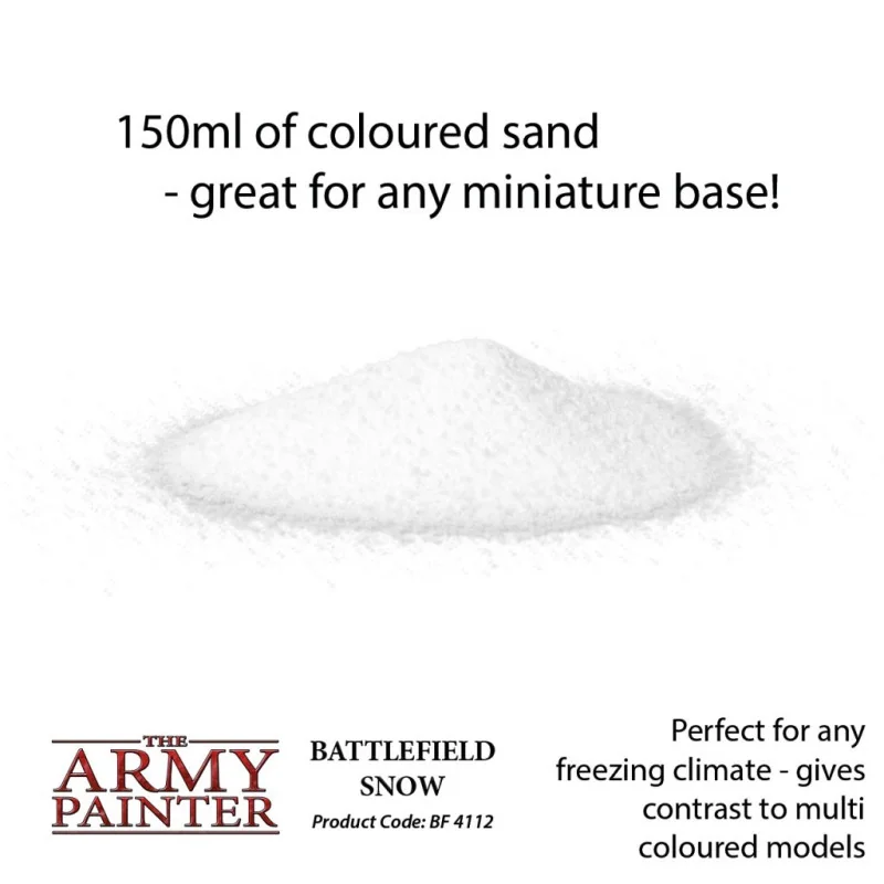 The Army Painter - Terreinaccessoire - Battlefield Snow | 5713799411203