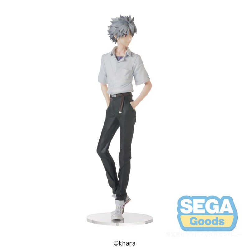Rebuild of Evangelion statuette PVC High Premium Kaworu Nagisa Uniform Ver. Evangelion: New Theatrical Edition 22 cm | 4582733459233