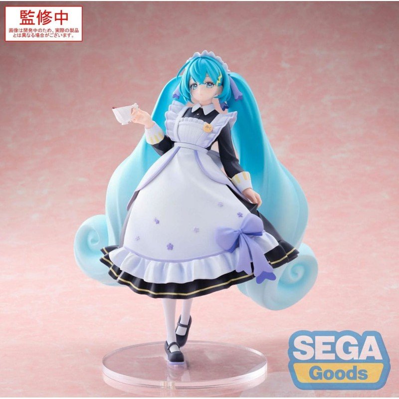 Character Vocal Series 01: Hatsune Miku statuette Luminasta PVC Hatsune Miku Classical Maid 21 cm | 4582733459400