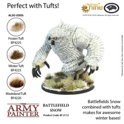 The Army Painter - Accessoire de Terrain - Battlefield Snow