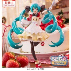 Character Vocal Series 01: Hatsune Miku Luminasta PVC Statue Hatsune Miku Christmas 2025 20 cm | 4582733460802
