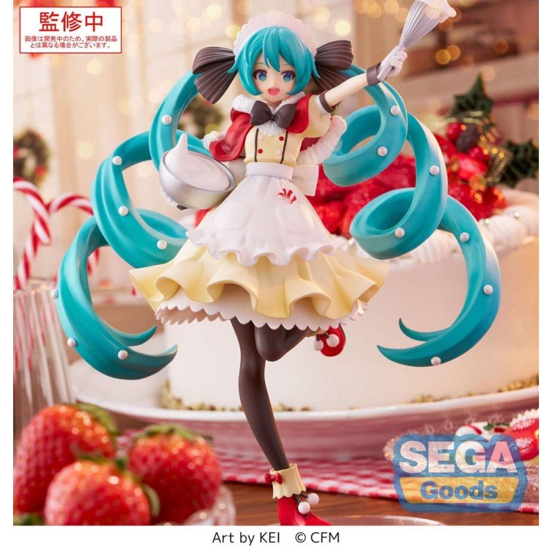 Character Vocal Series 01: Hatsune Miku Luminasta PVC Statue Hatsune Miku Christmas 2025 20 cm | 4582733460802