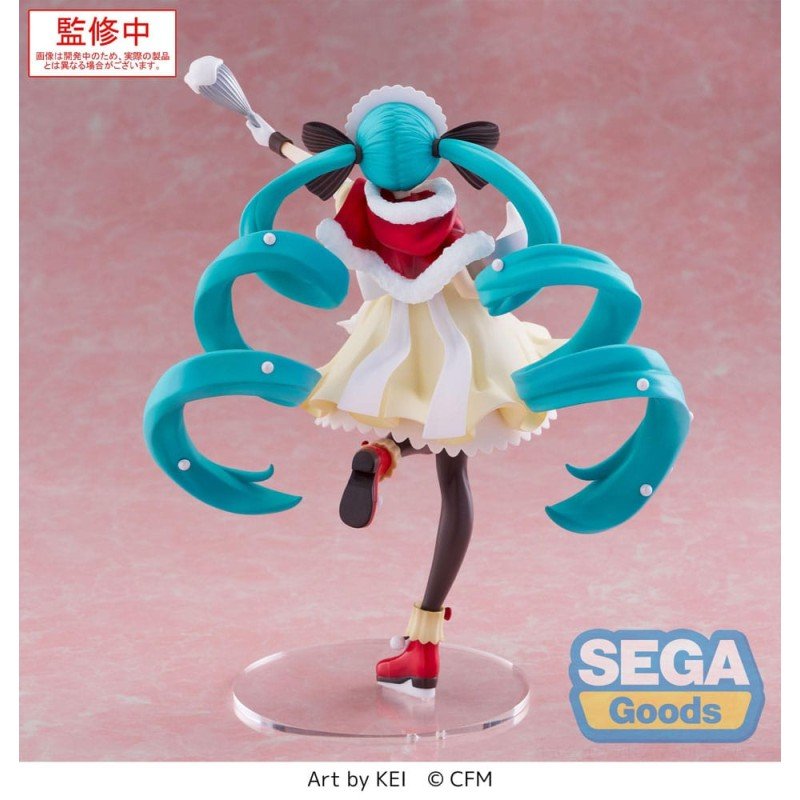 Character Vocal Series 01: Hatsune Miku Luminasta PVC Statue Hatsune Miku Christmas 2025 20 cm | 4582733460802