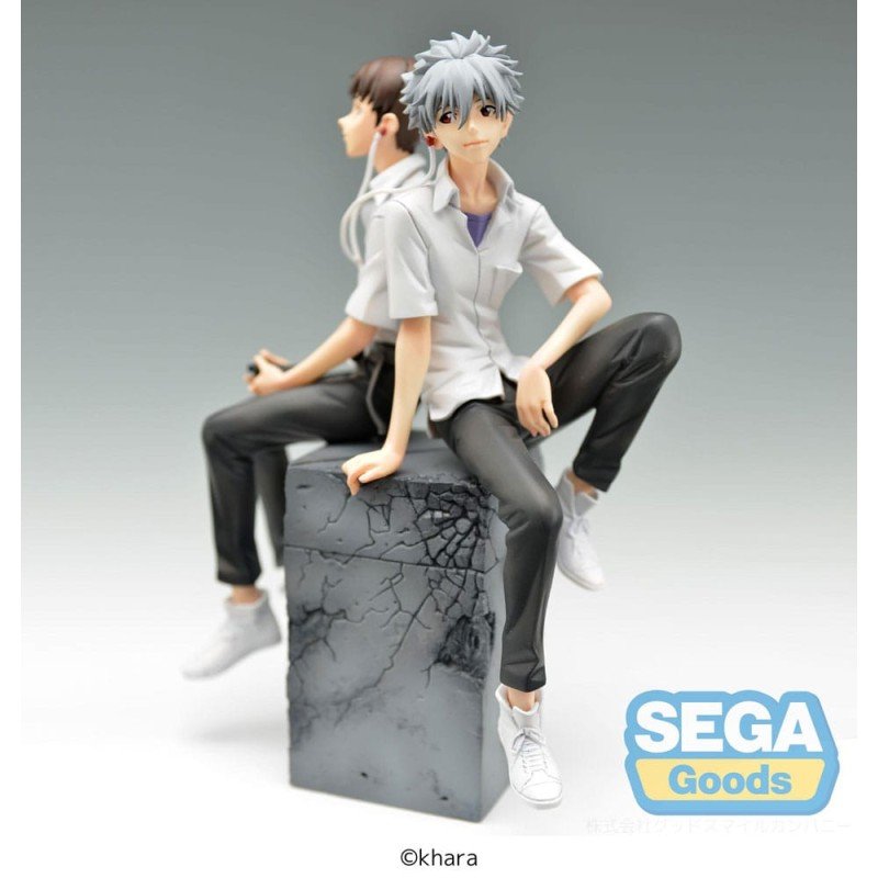 Rebuild of Evangelion statuette Luminasta PVC Shinji & Kaworu Evangelion: New Theatrical Edition Kaworu Ver. 17 cm | 4582733461496