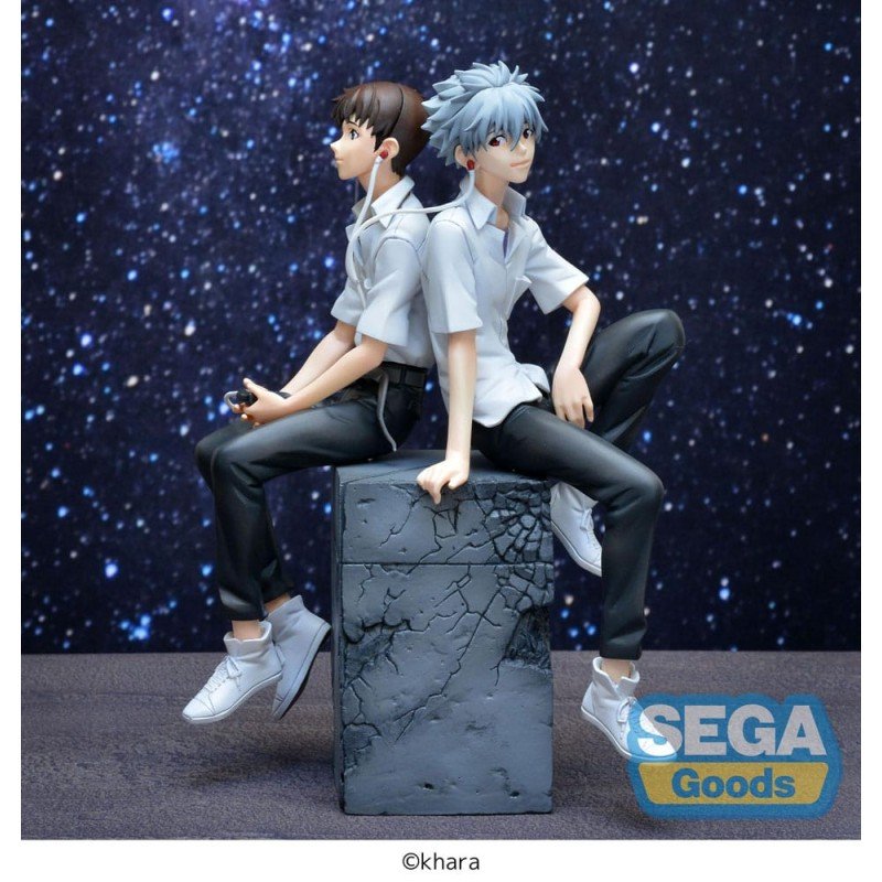 Rebuild of Evangelion statuette Luminasta PVC Shinji & Kaworu Evangelion: New Theatrical Edition Kaworu Ver. 17 cm | 4582733461496