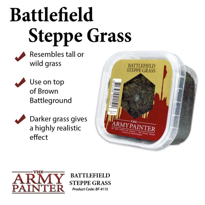 The Army Painter - Accessoire de Terrain - Battlefield Steppe Grass | 5713799411500
