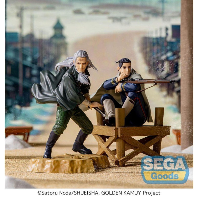 Golden Kamuy statuette PVC Xross Link Anime Toshizo Hijikata 13 cm | 4582733461540