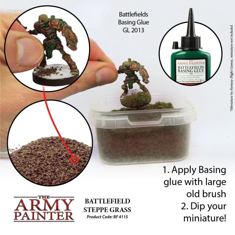 The Army Painter - Accessoire de Terrain - Battlefield Steppe Grass