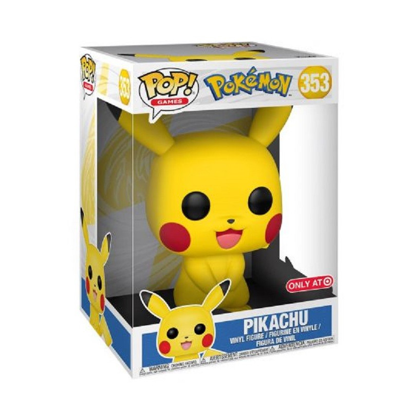 License : Pokémon Produit : Super Sized POP! Vinyl figurine Pikachu (353) 25 cm Marque : Funko