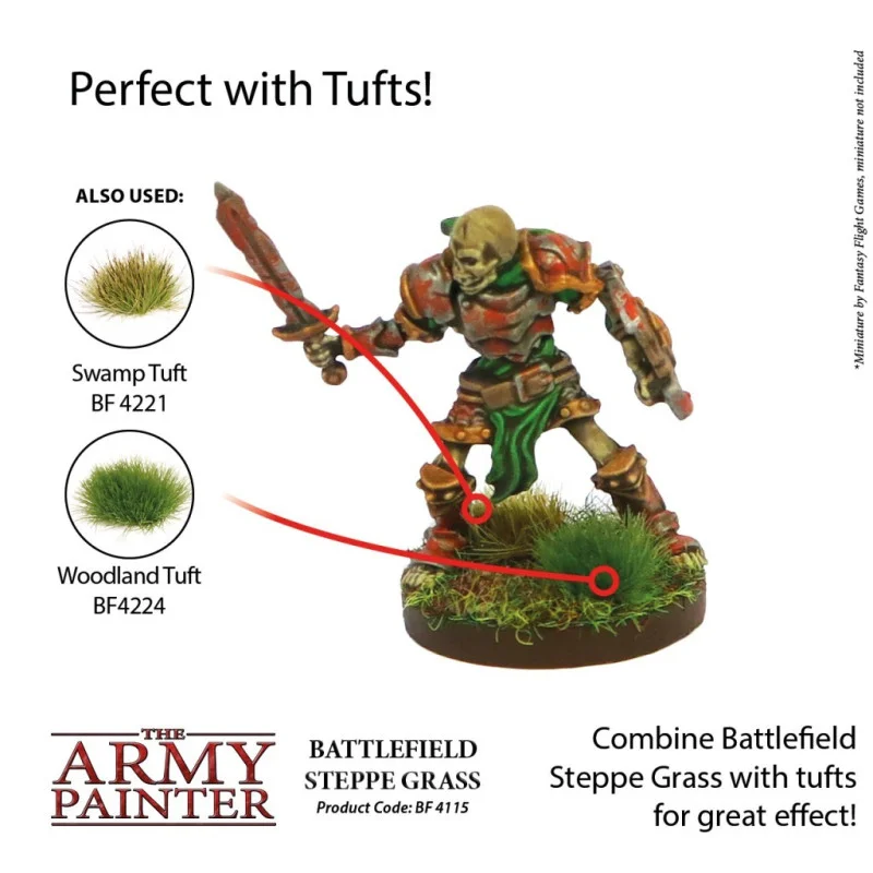 The Army Painter - Terrain Accessory - Battlefield Steppe Grass | 5713799411500