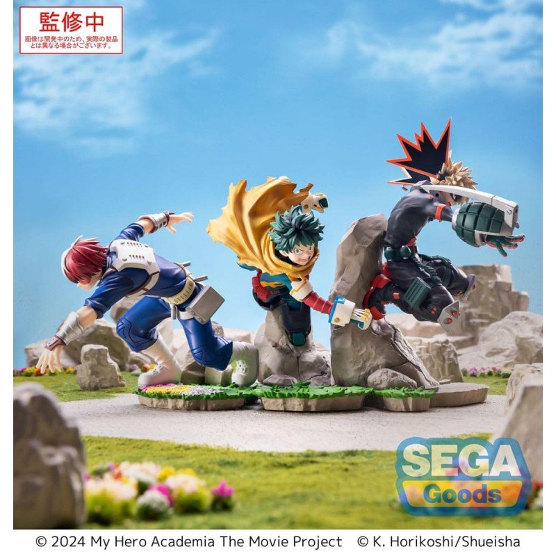 My Hero Academia: You´re Next statuette PVC Xross Link Anime Izuku Midoriya Vol. 2 15 cm | 4582733463346