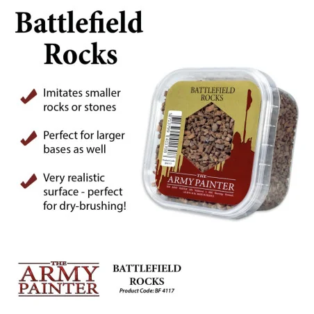 The Army Painter - Accessoire de Terrain - Battlefield Rocks | 5713799411708