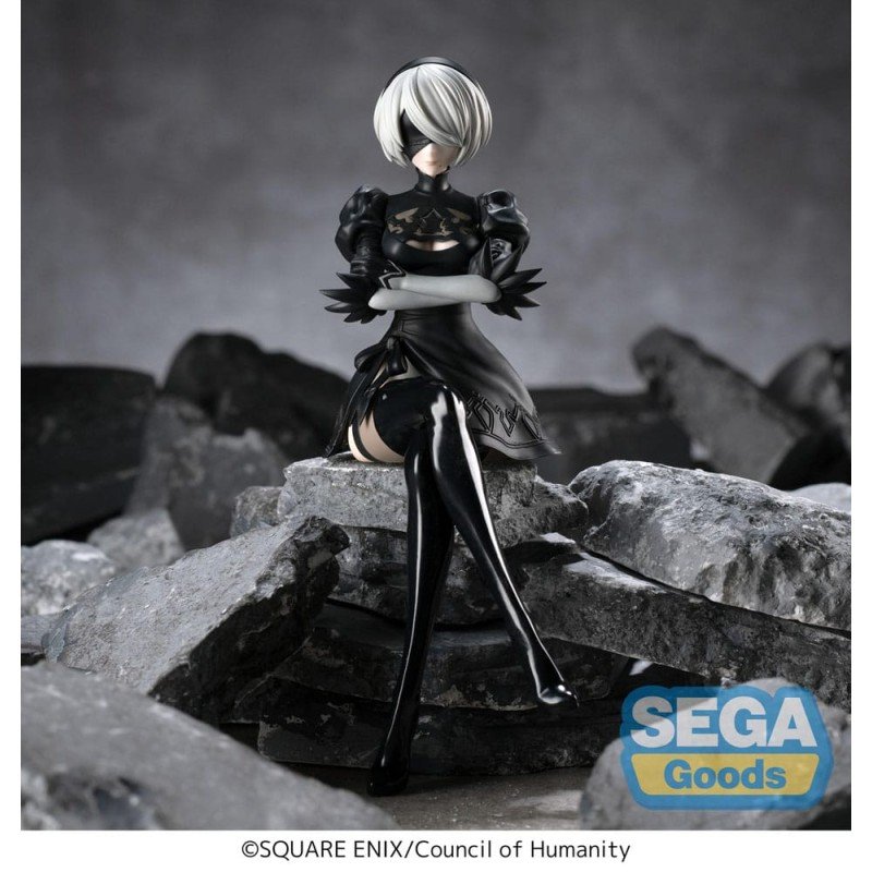 NieR:Automata Ver1.1a PM Perching PVC Statue 2B 13 cm | 4582733465197