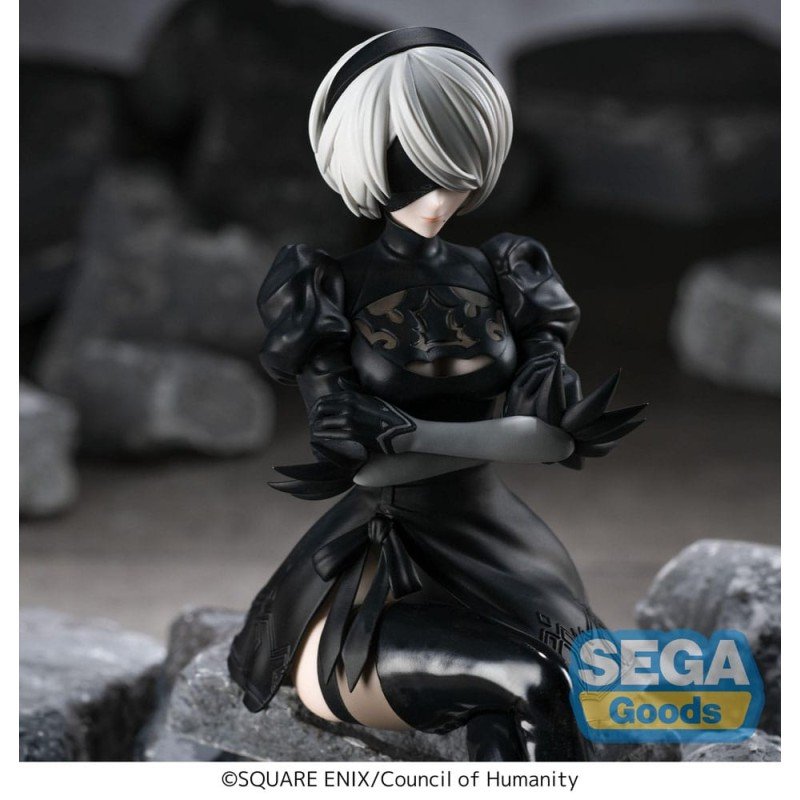 NieR:Automata Ver1.1a PM Perching PVC Statue 2B 13 cm | 4582733465197