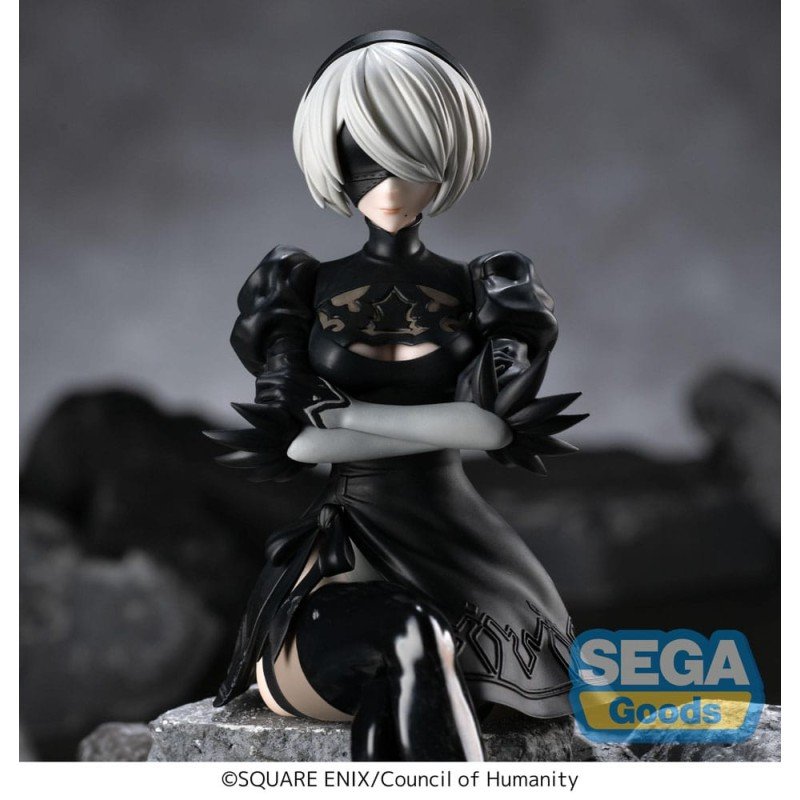 NieR:Automata Ver1.1a PM Perching PVC Statue 2B 13 cm | 4582733465197