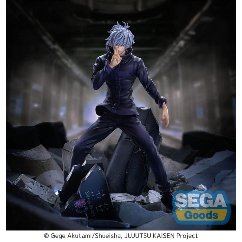 Jujutsu Kaisen statuette Luminasta PVC Figurizm Shibuya Incident Satoru Gojo Unlimited Void 21 cm | 4582733467450