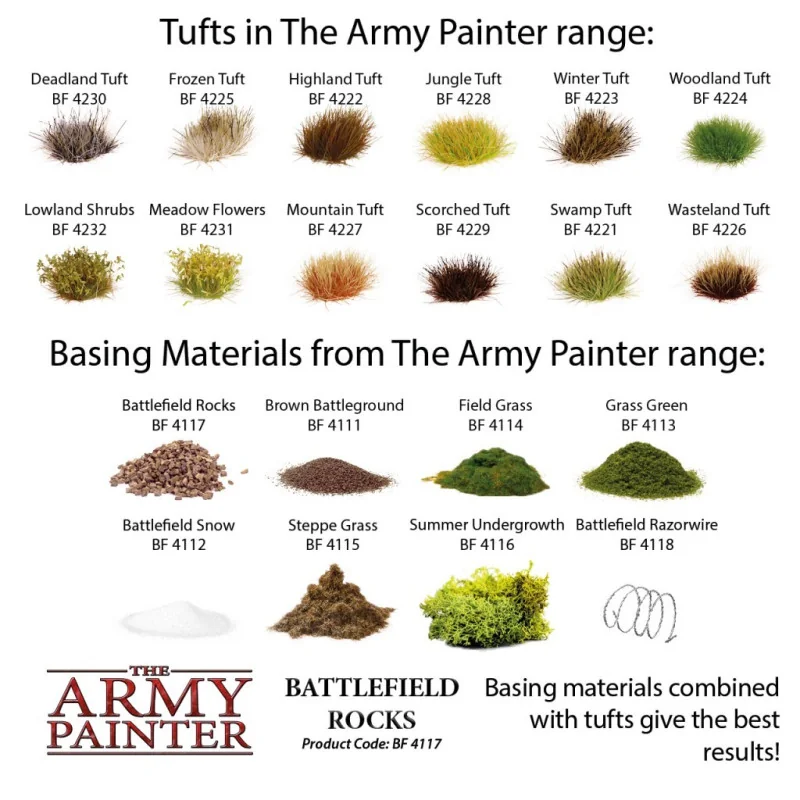 The Army Painter - Accessoire de Terrain - Battlefield Rocks | 5713799411708