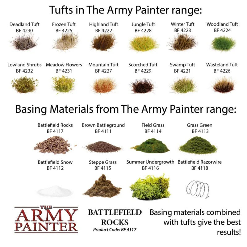 The Army Painter - Terrain Accessory - Battlefield Rocks | 5713799411708