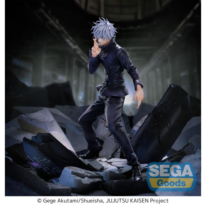 Jujutsu Kaisen statuette Luminasta PVC Figurizm Shibuya Incident Satoru Gojo Unlimited Void 21 cm | 4582733467450