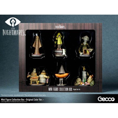 Little Nightmares pack 6 figurines mini PVC Original Color Ver. | 4580744650847