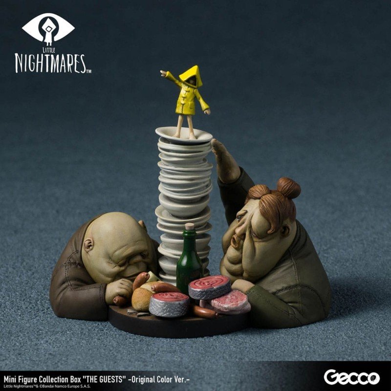 Little Nightmares pack 6 figurines mini PVC Original Color Ver. | 4580744650847