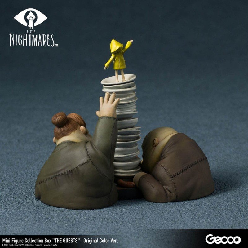 Little Nightmares pack 6 figurines mini PVC Original Color Ver. | 4580744650847