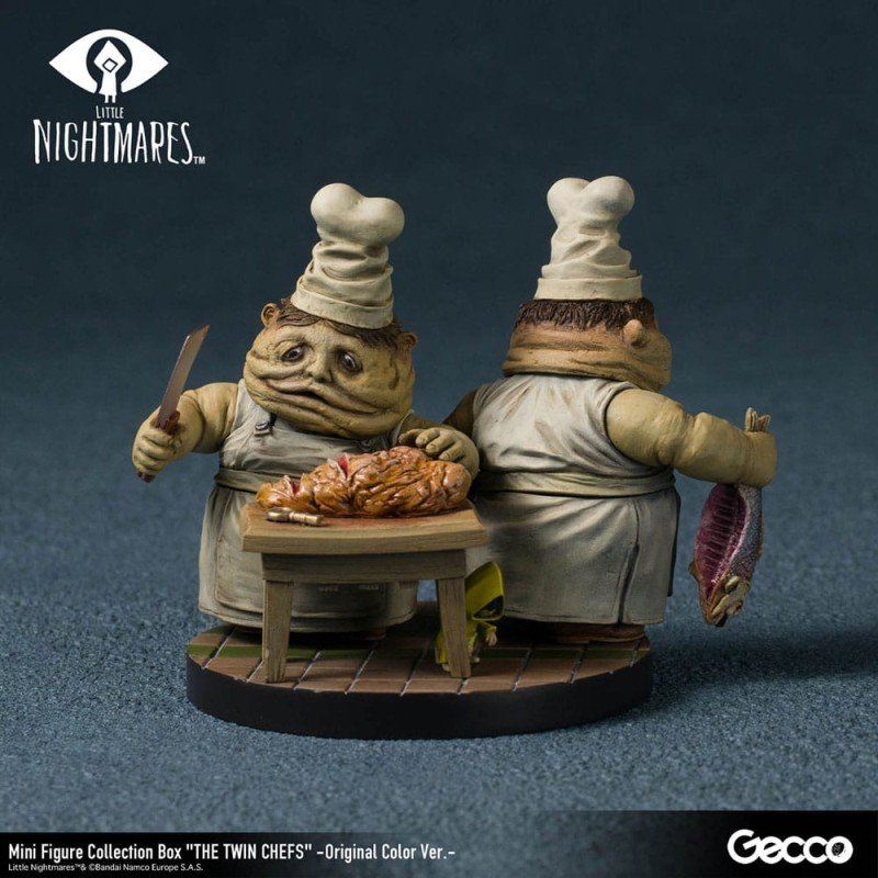 Little Nightmares pack 6 figurines mini PVC Original Color Ver. | 4580744650847