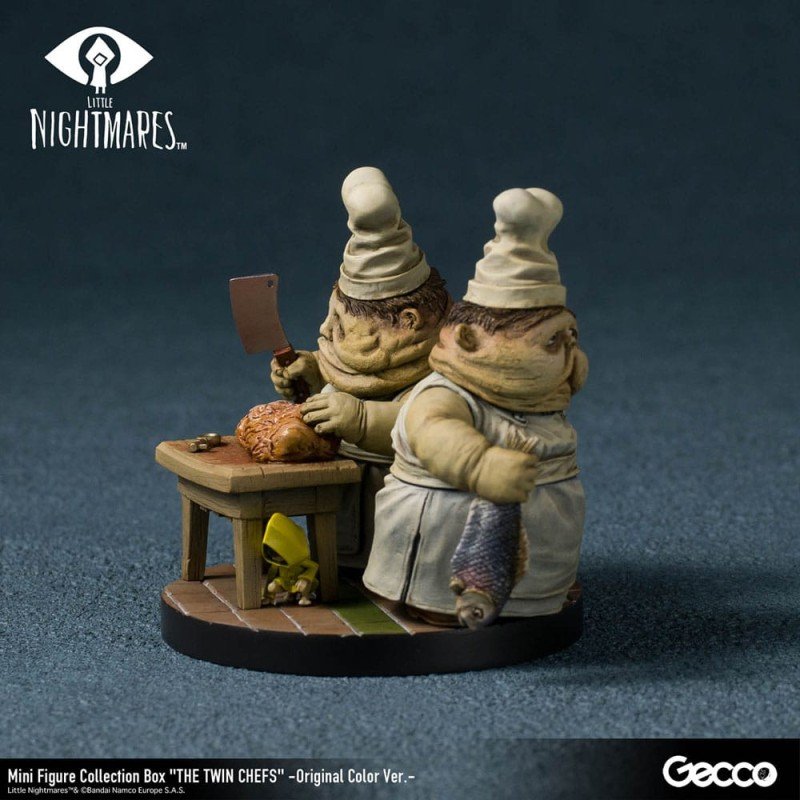 Little Nightmares pack 6 figurines mini PVC Original Color Ver. | 4580744650847