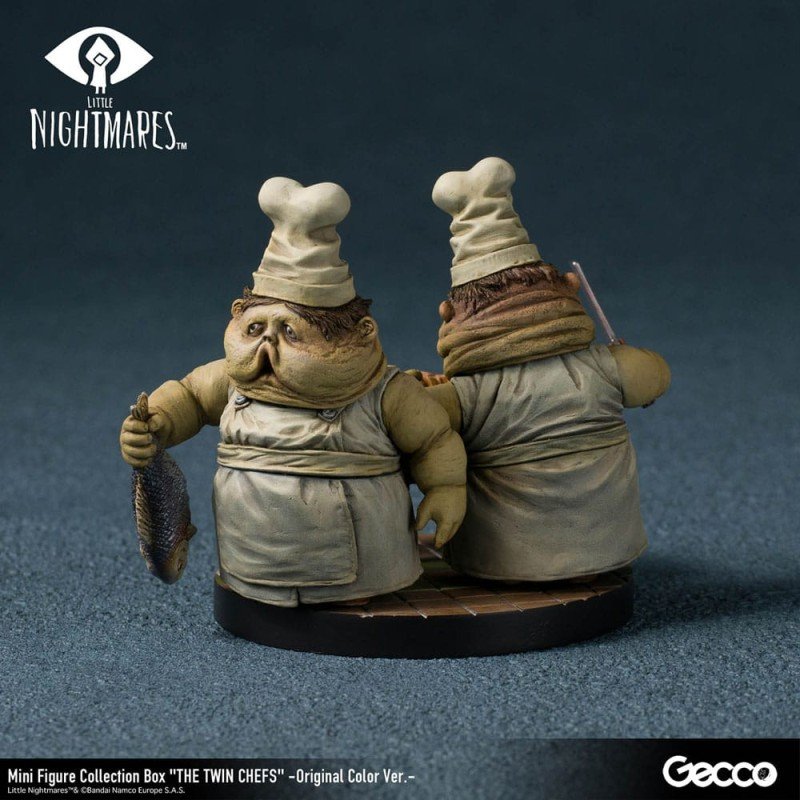 Little Nightmares pack 6 figurines mini PVC Original Color Ver. | 4580744650847