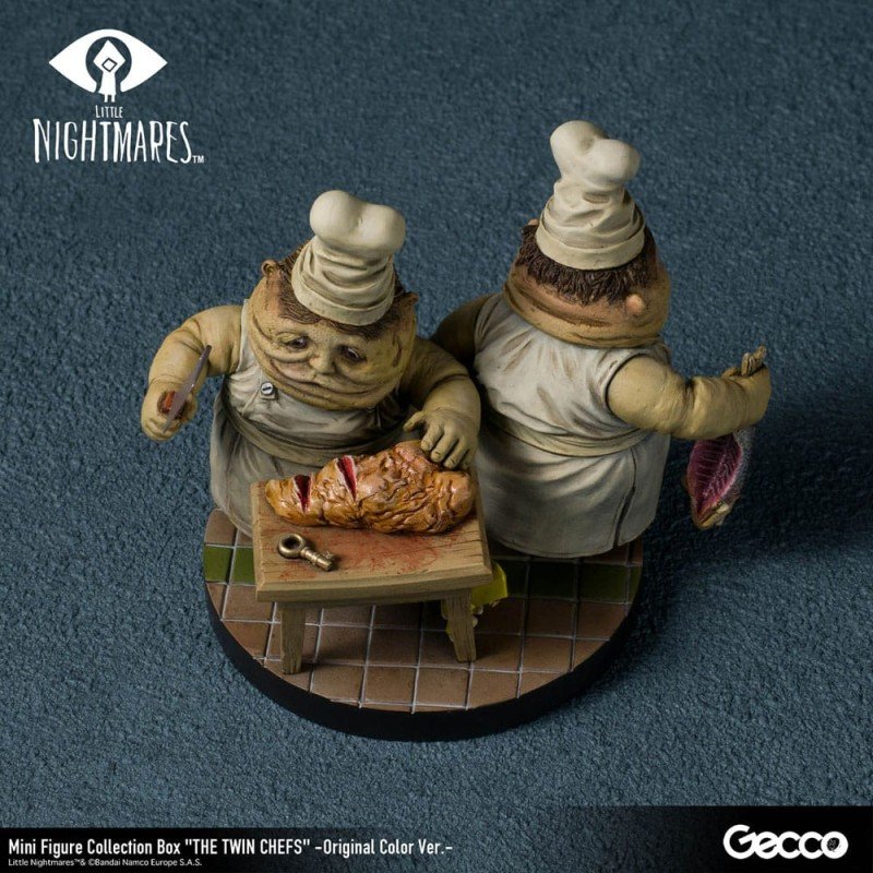 Little Nightmares pack 6 figurines mini PVC Original Color Ver. | 4580744650847