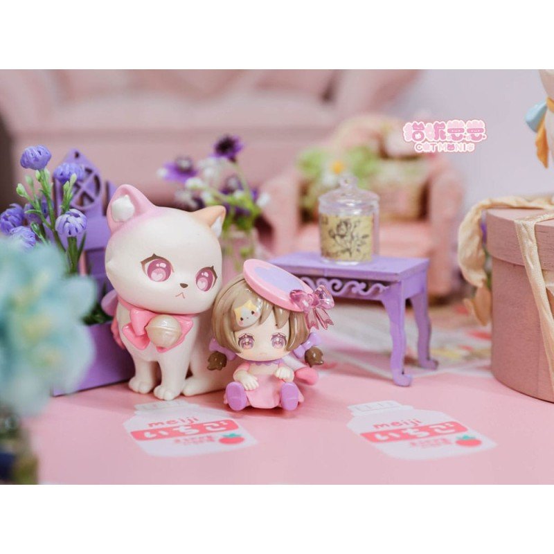 Original Character assortiment figurines Cat Nizizi-Kitten with you 8 cm (6) | 4582362388850