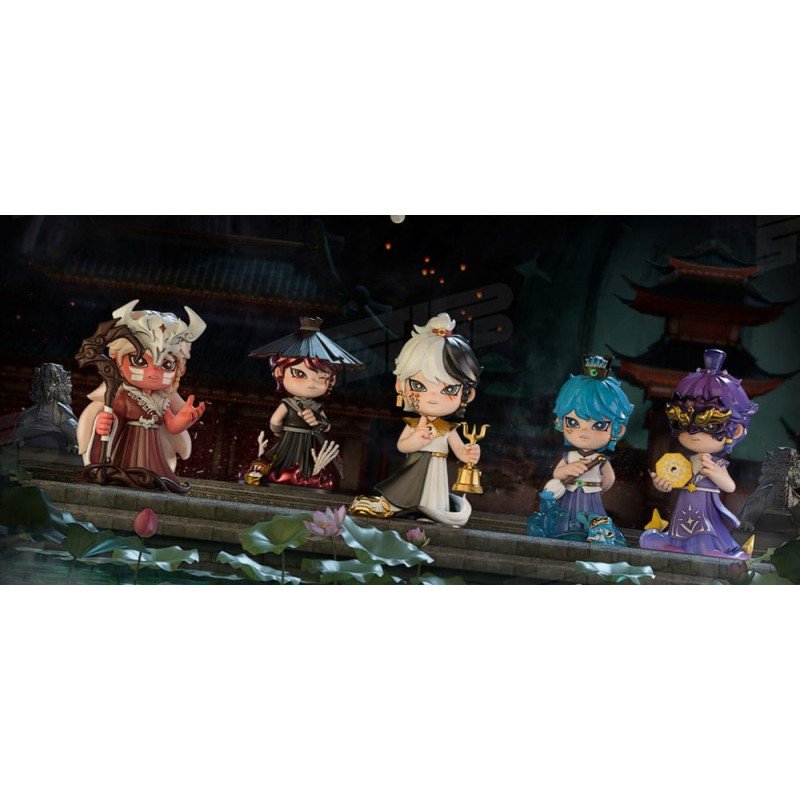 Original Character assortiment figurines Huozai Wusheng Group Portrait Series 8 cm (6) | 4582362389093