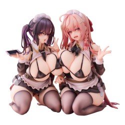 Original Character pack 2 statuettes PVC 1/5 Koho Miya & Otsuhane Fuwari illustration by Ninoude 18 cm 