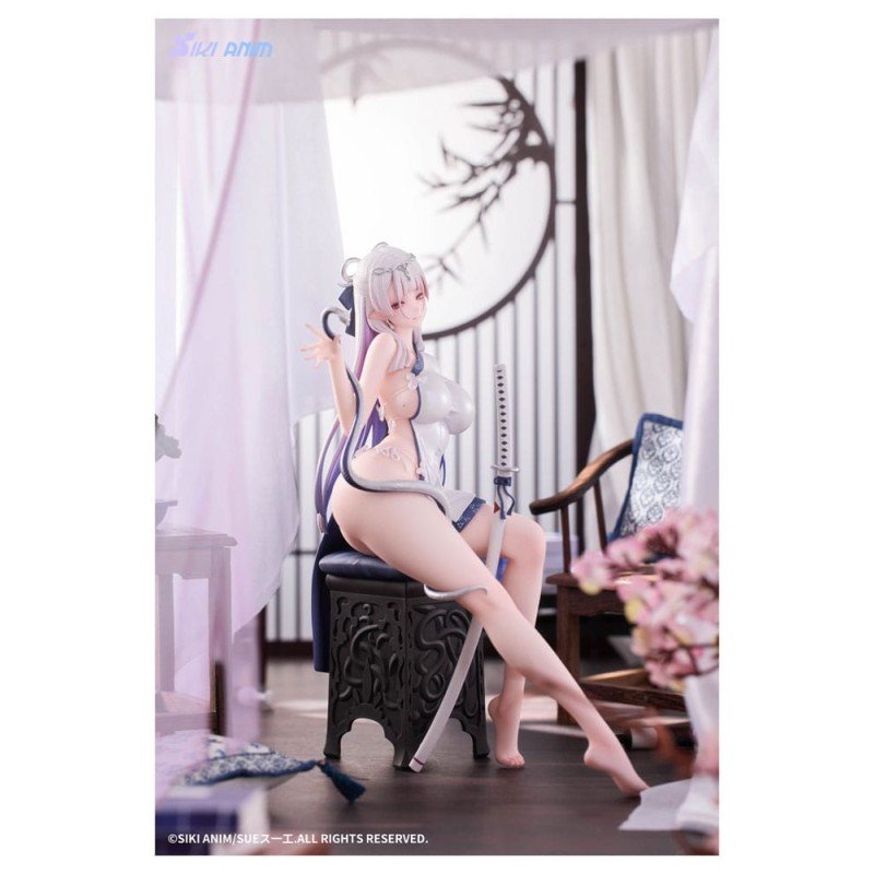 Original Character statuette PVC 1/7 The Color of the Blue - White Snake Normal Edition 20 cm | 6977970630046