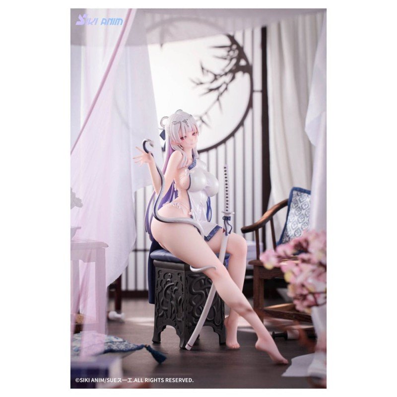 Original Character statuette PVC 1/7 The Color of the Blue - White Snake Normal Edition 20 cm | 6977970630046