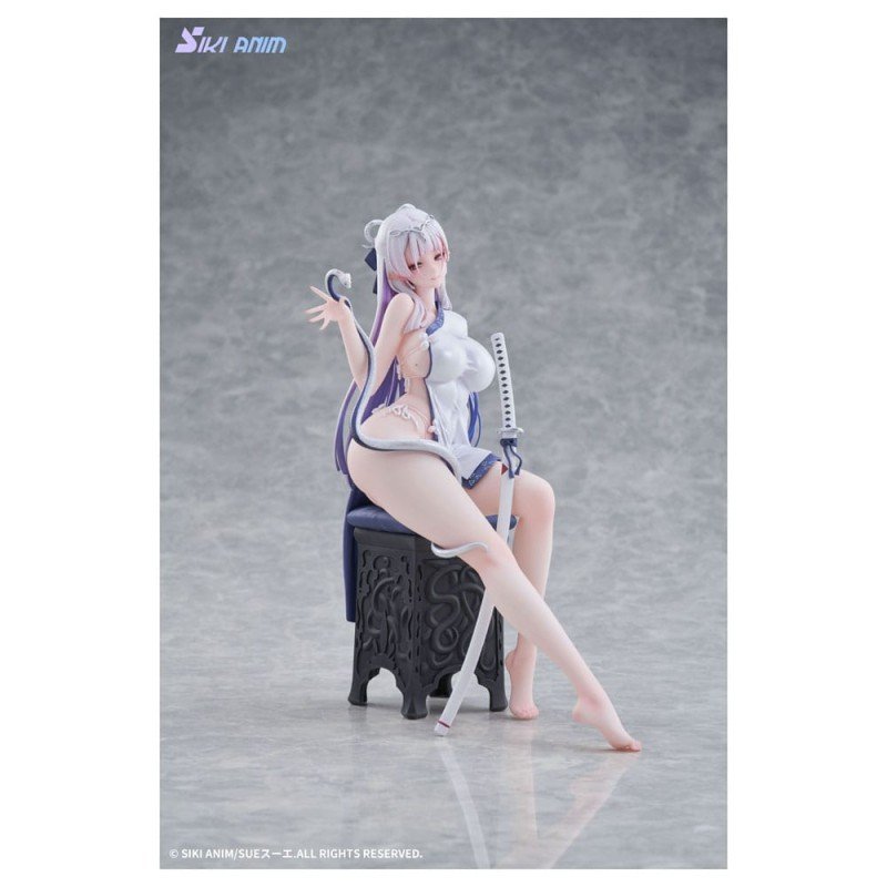 Original Character statuette PVC 1/7 The Color of the Blue - White Snake Normal Edition 20 cm | 6977970630046