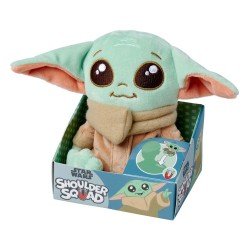 Star Wars The Mandalorian peluche Grogu Shoulder Rider 12 cm | 5400868032000