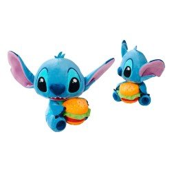 Lilo & Stitch peluche Stitch with Burger 25 cm | 5400868033472
