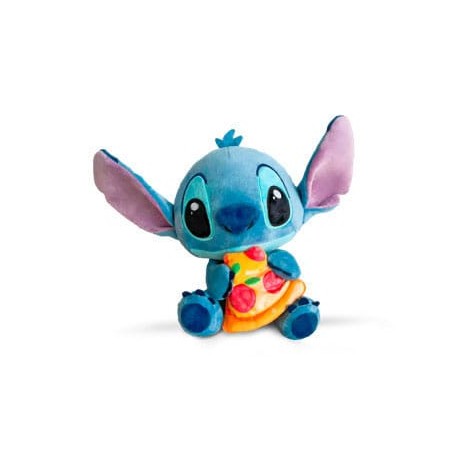 Lilo & Stitch peluche Stitch with Pizza 25 cm | 5400868033489
