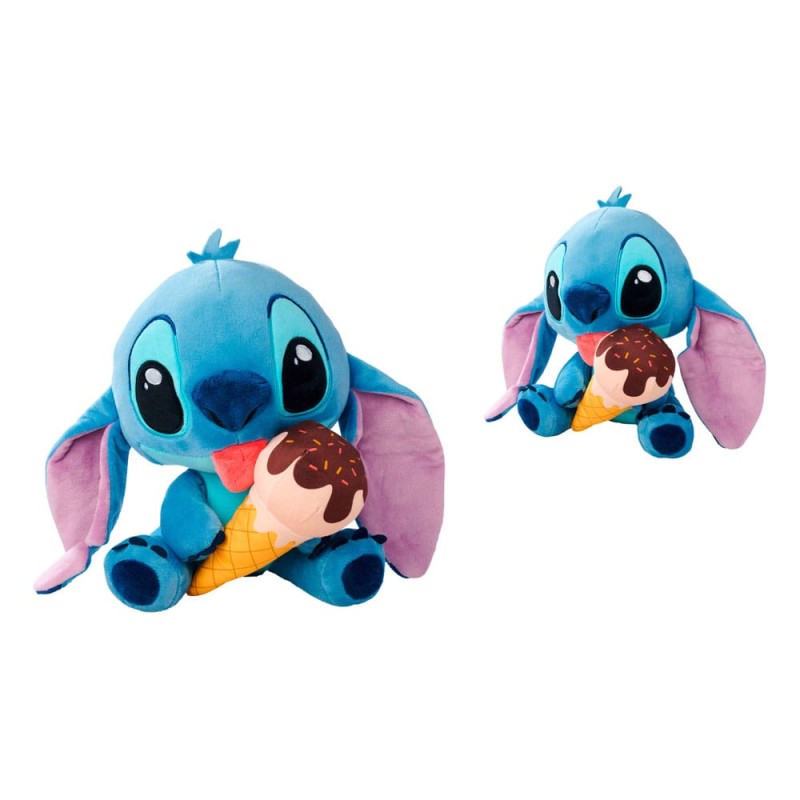 Lilo & Stitch peluche Stitch with Icecream 25 cm | 5400868033526