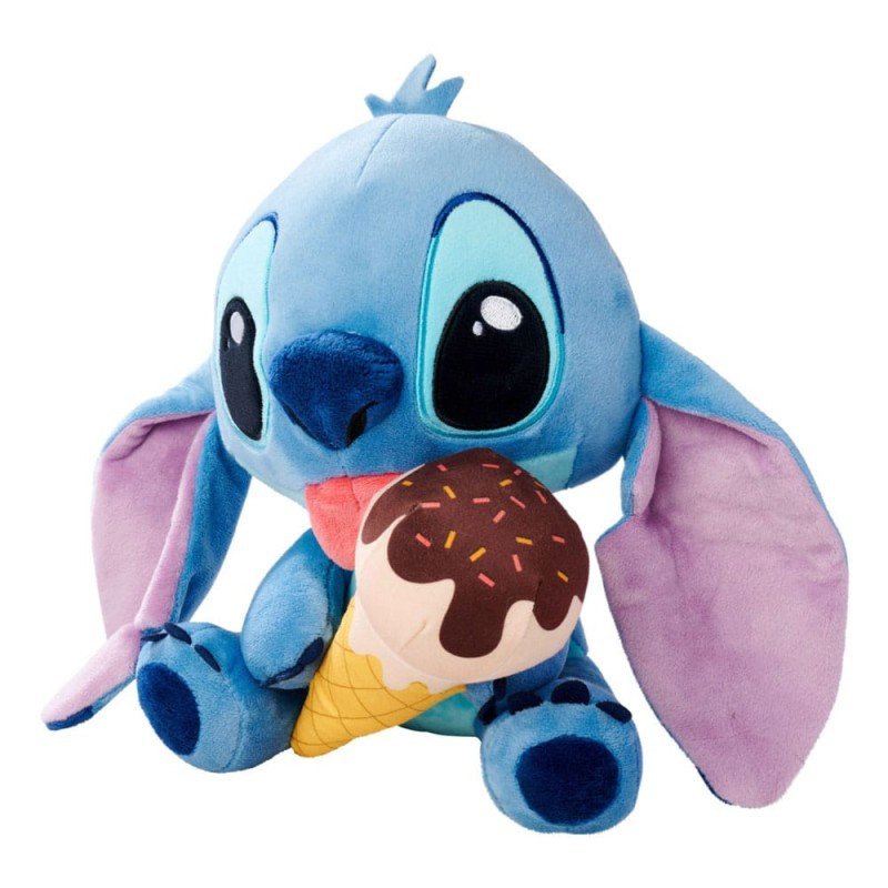 Lilo & Stitch peluche Stitch with Icecream 25 cm | 5400868033526