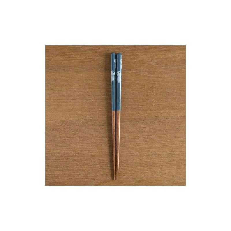 Studio Ghibli lacquered Chopsticks sketches Princess Mononoke Kodama dark blue 21 cm | 4973307601828