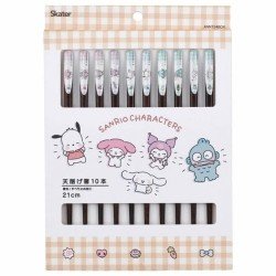 Sanrio pack 10 baguettes Characters