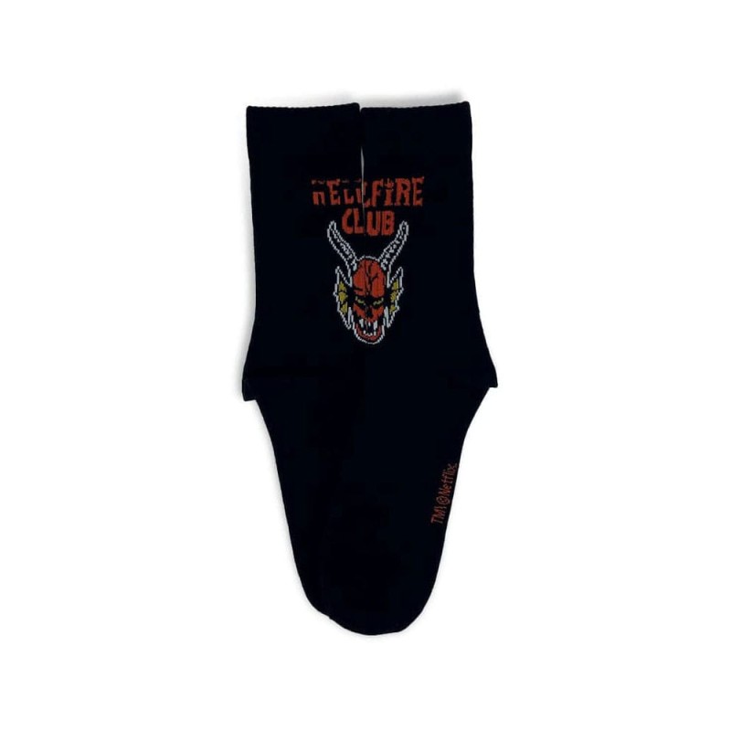 Stranger Things chaussettes Hellfire Club Large | 5056688510855