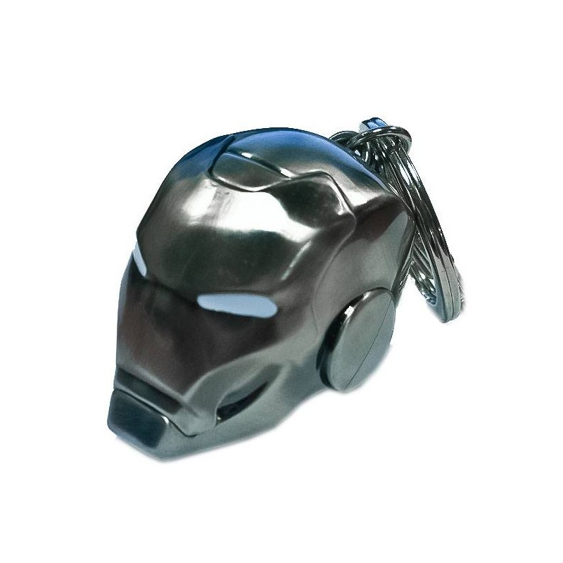 Marvel Comics Metal Keychain Iron Man Helmet Mark II | 3760226373810