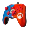 PDPgaming - Manette avec fil Faceoff de luxe + audio pour Nintendo Switch - Mario