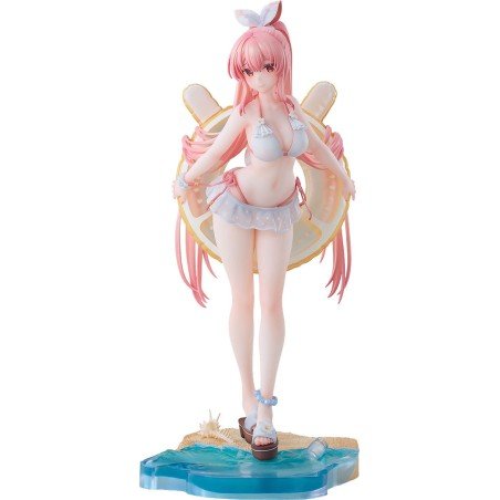 Rosuuri Original Character statuette PVC 1/7 White Rabbit Rosu: Swimsuit Ver. 25 cm