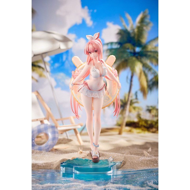 Rosuuri Original Character statuette PVC 1/7 White Rabbit Rosu: Swimsuit Ver. 25 cm